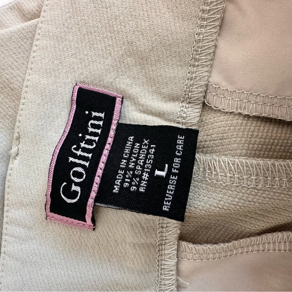 Classic Women's Beige Ankle Pants - Picture 6 of 14